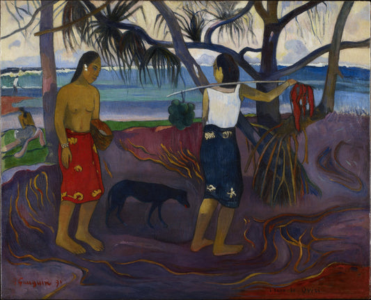 Reproduction du tableau « Je te vois rare - Paul Gauguin » par Alpha Reproduction en peinture à l’huile