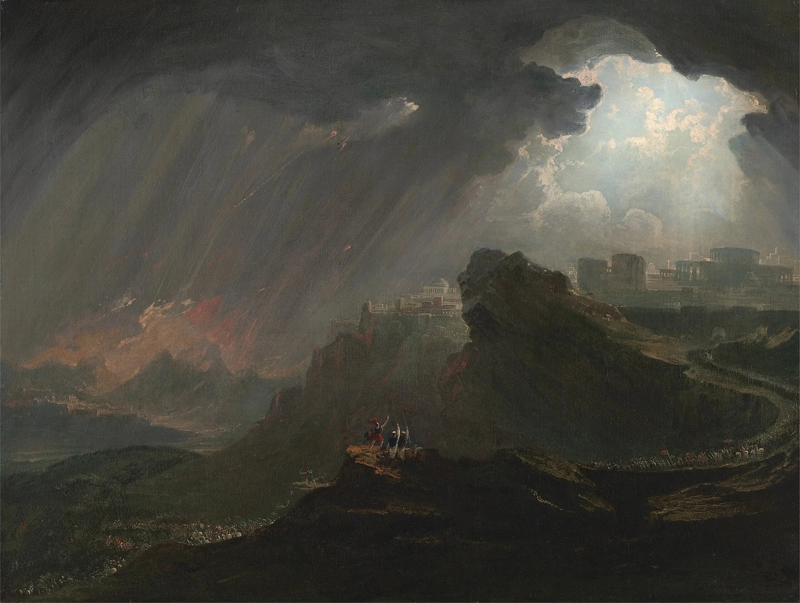 Josué commandant au soleil de s’arrêter - John Martin - Alpha Reproduction