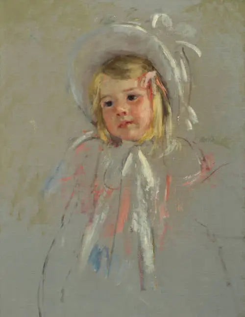 Reproduction du tableau « L'Enfant Blonde - Mary Cassatt » par Alpha Reproduction en peinture à l’huile