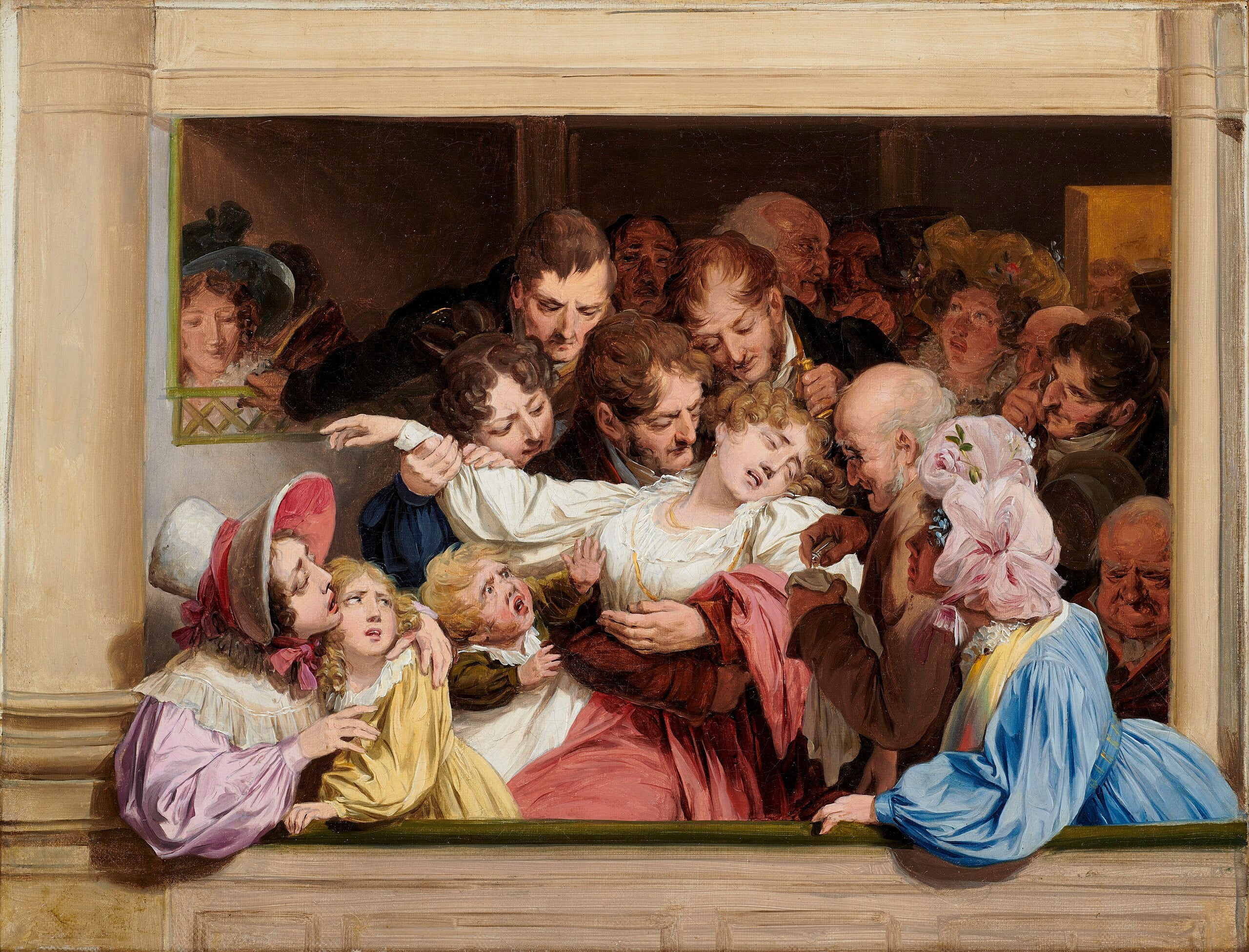 L'effet du mélodrame - Louis-Léopold Boilly