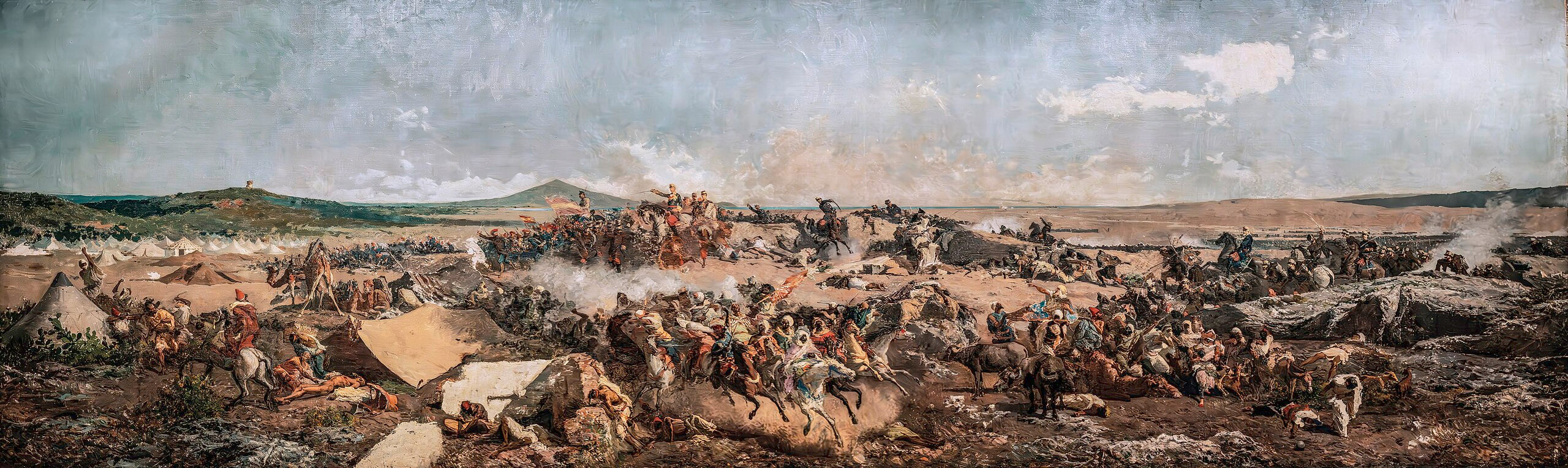 La Bataille de Tétouan - Mariano Fortuny Marsal