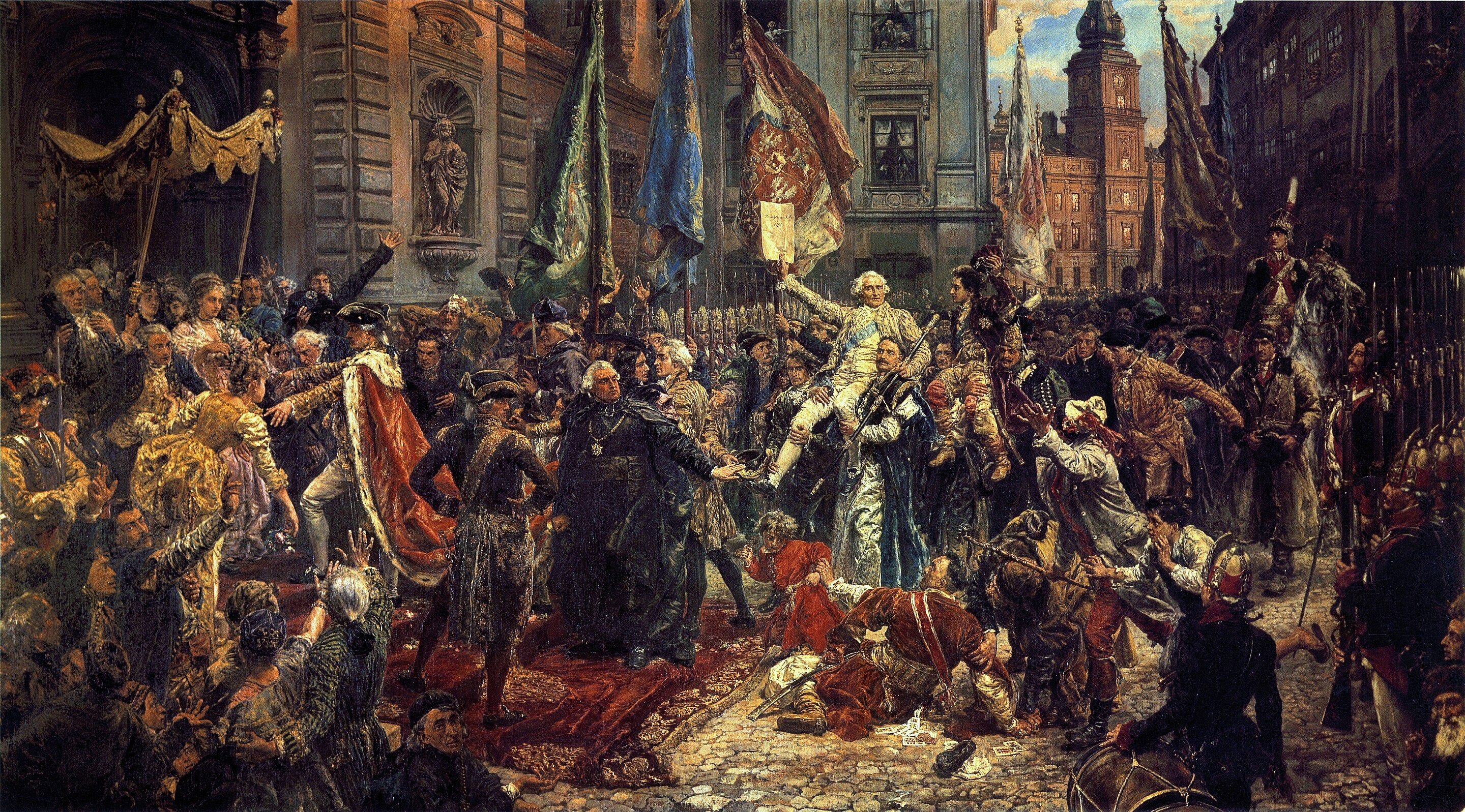 La Constitution du 3 mai 1791 - Jan Matejko