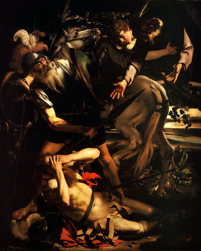 Reproduction du tableau « La Conversion de saint Paul - Le Caravage » par Alpha Reproduction en peinture à l’huile