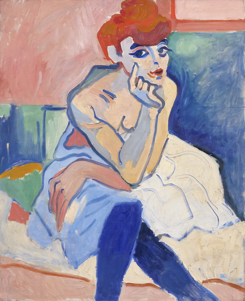 셔츠를 입은 여성 - 앙드레 드랭

Source:
La Femme en chemise - André Derain