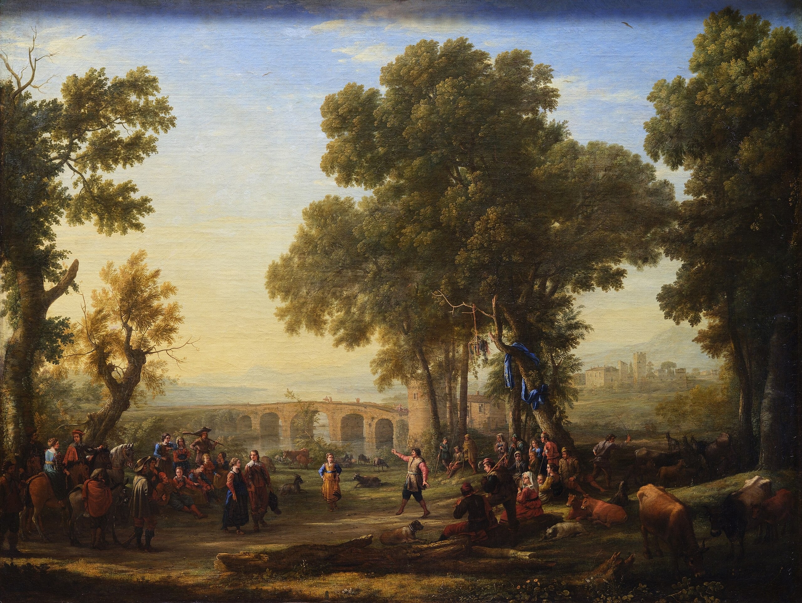 La Fête villageoise - Claude Lorrain