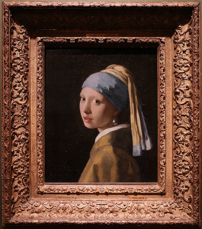 진주 귀걸이를 한 소녀 - 요하네스 베르메르