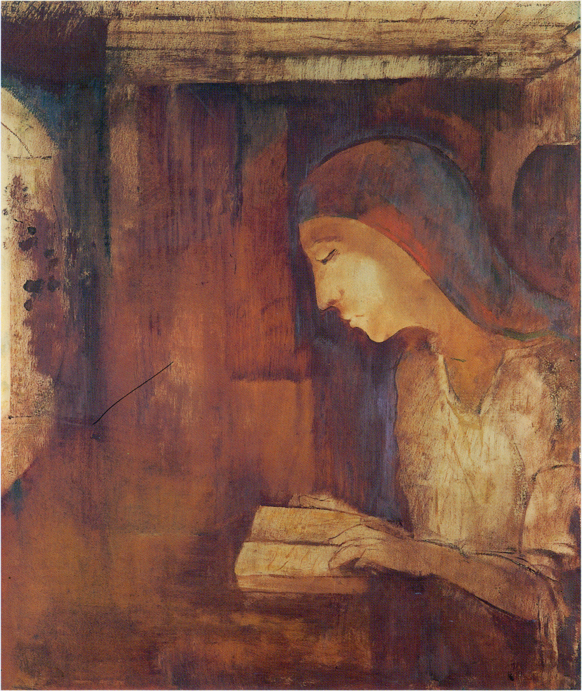 La Liseuse - Odilon Redon