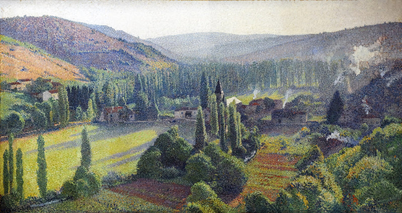 Labastide-du-Vert le matin - Henri-Jean Guillaume Martin