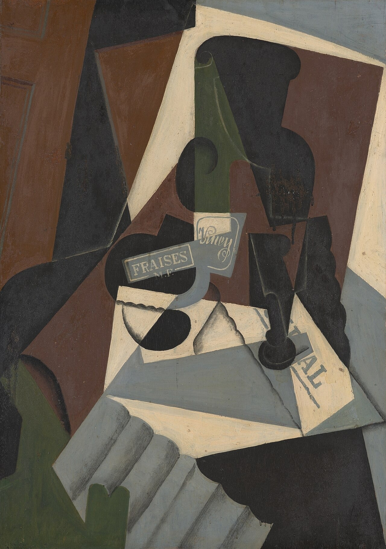 La confiture de fraises - Juan Gris