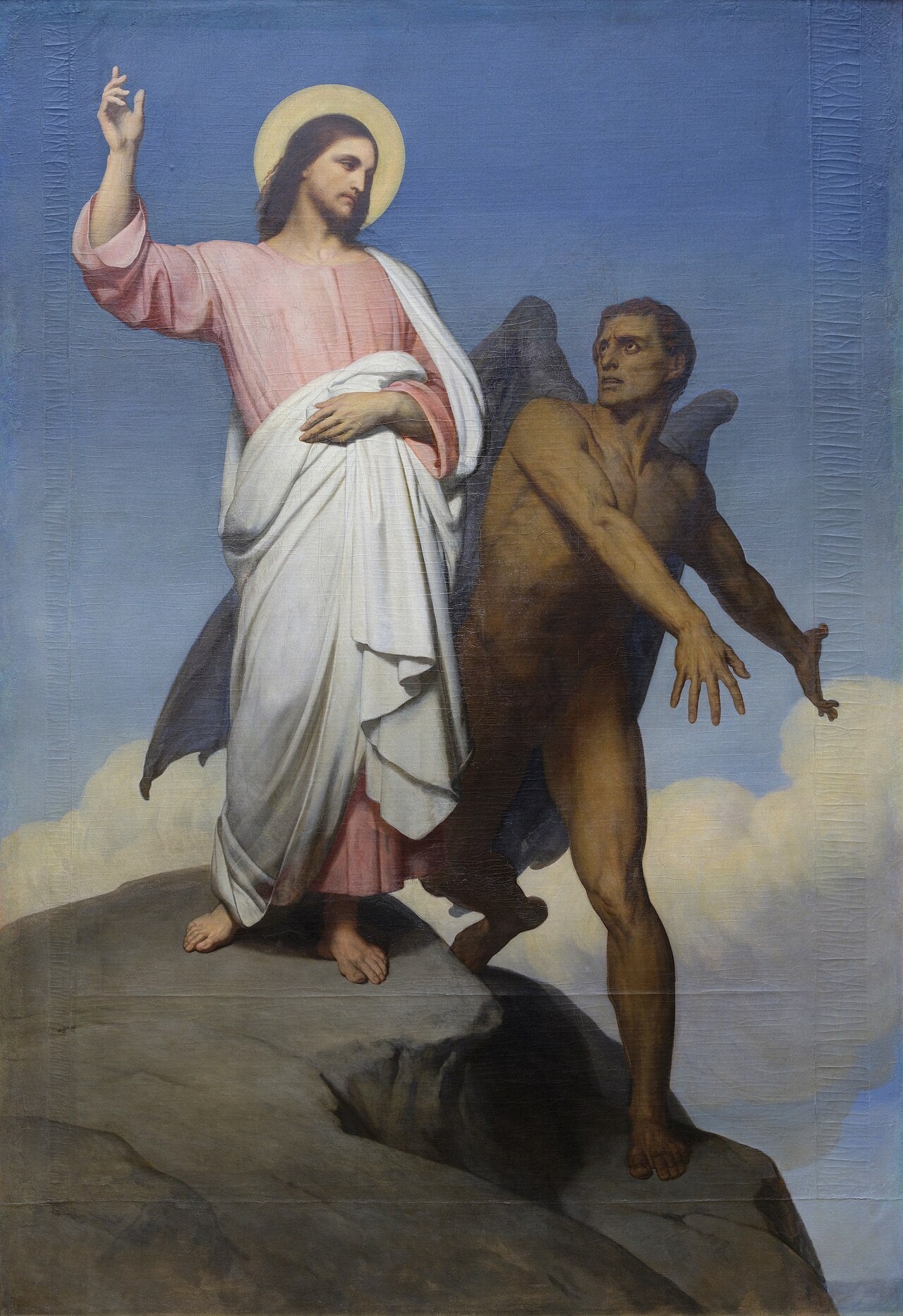 La tentation du Christ - Ary Scheffer