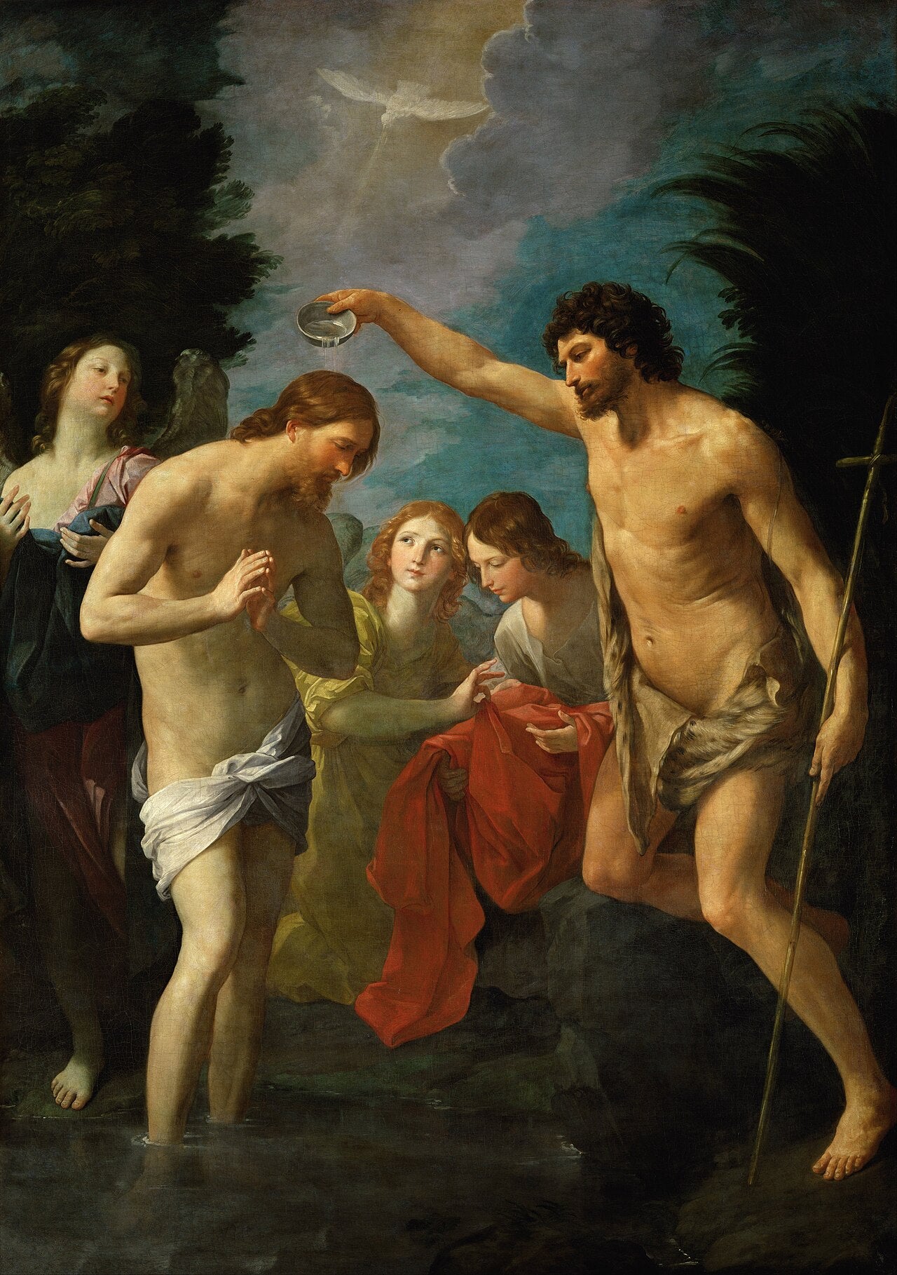 Le Baptème du Christ - Guido Reni