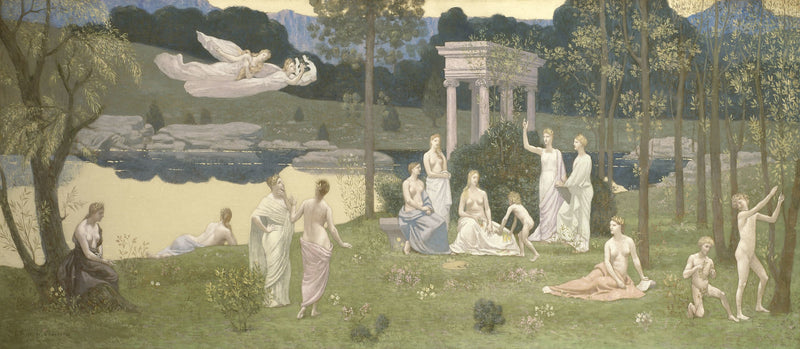 Le Bois sacré cher aux arts et aux muses - Pierre Puvis de Chavannes