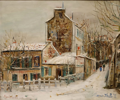 Le Lapin Agile, Montmartre - Maurice Utrillo