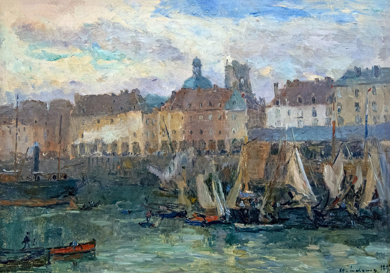 Le Port de Dieppe - Albert Lebourg