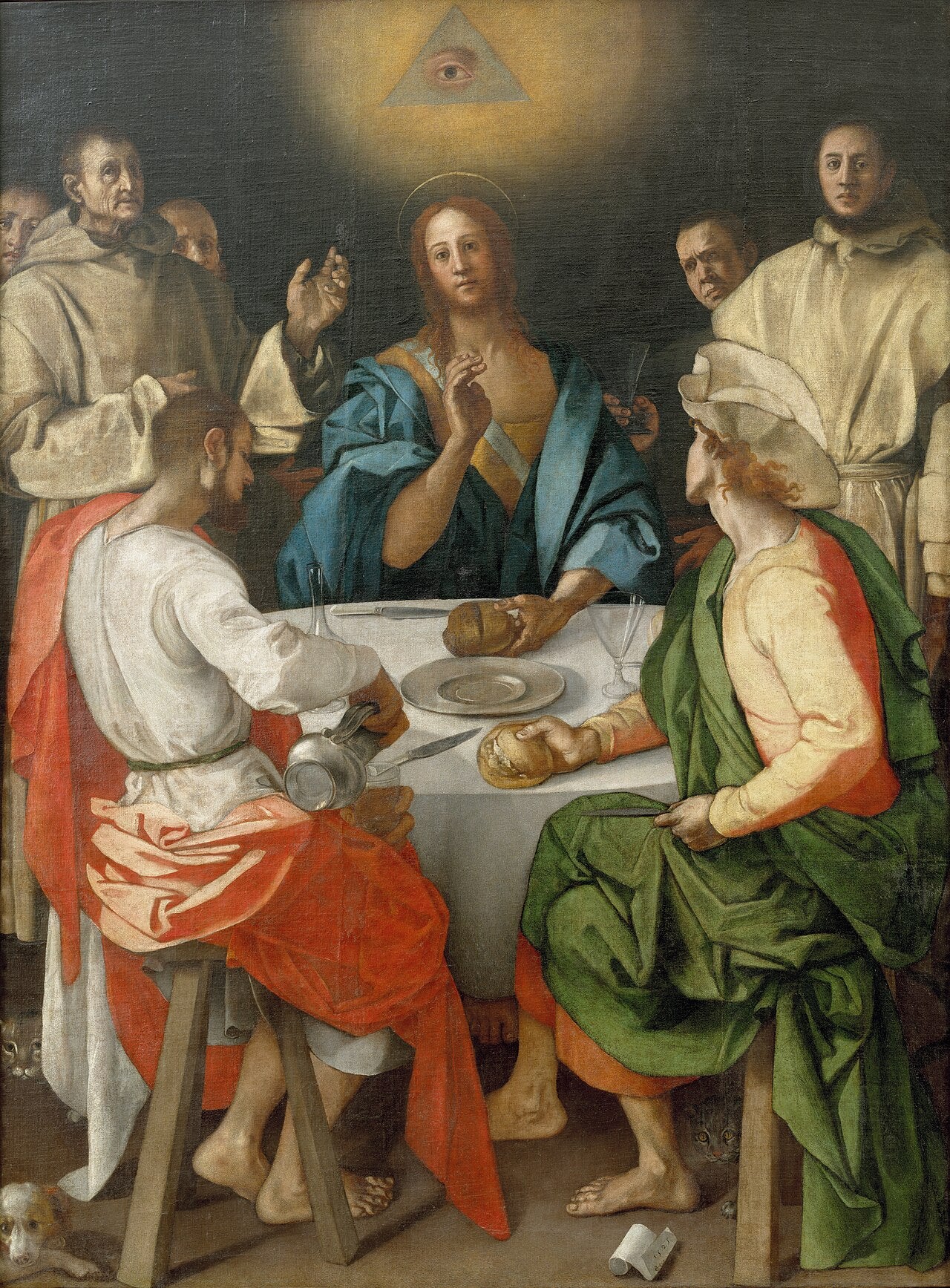Le Souper à Emmaüs - Pontormo