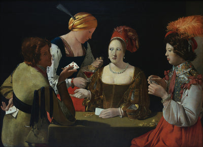 Le Tricheur à l’as de carreau - Georges de La Tour - Alpha Reproduction