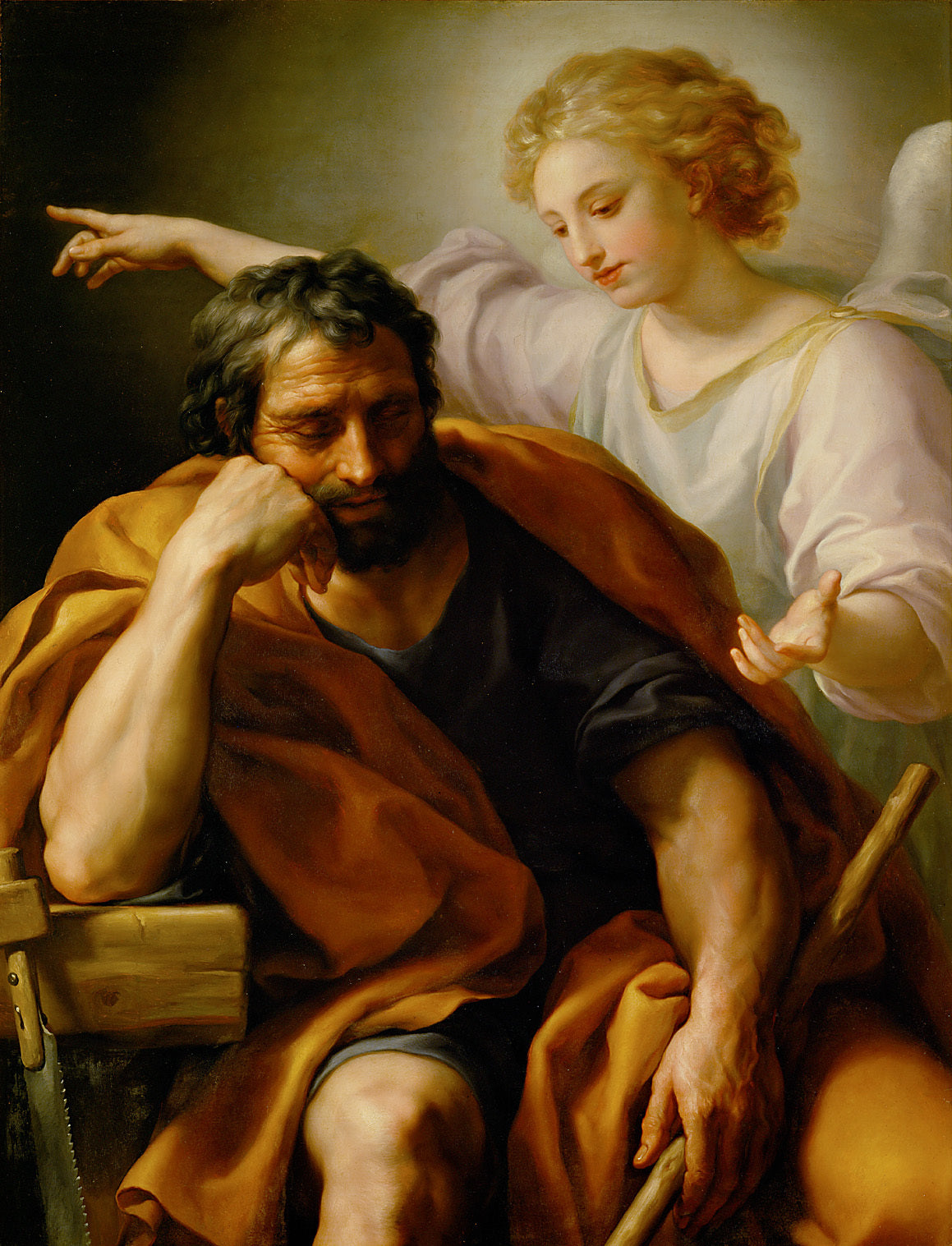 Le rêve de saint Joseph - Anton Raphael Mengs