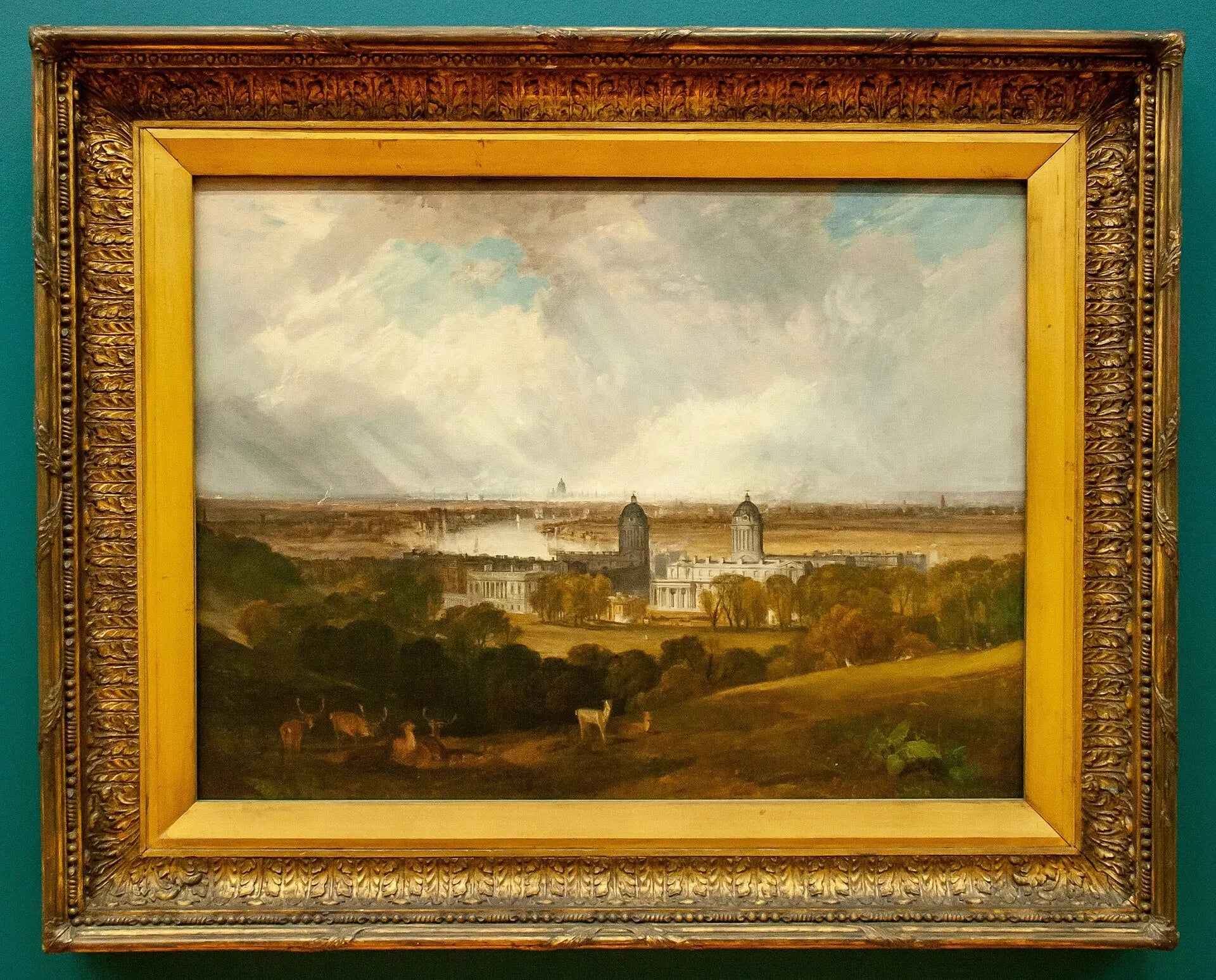 London from Greenwich Park - J. M. W. Turner - Alpha Reproduction