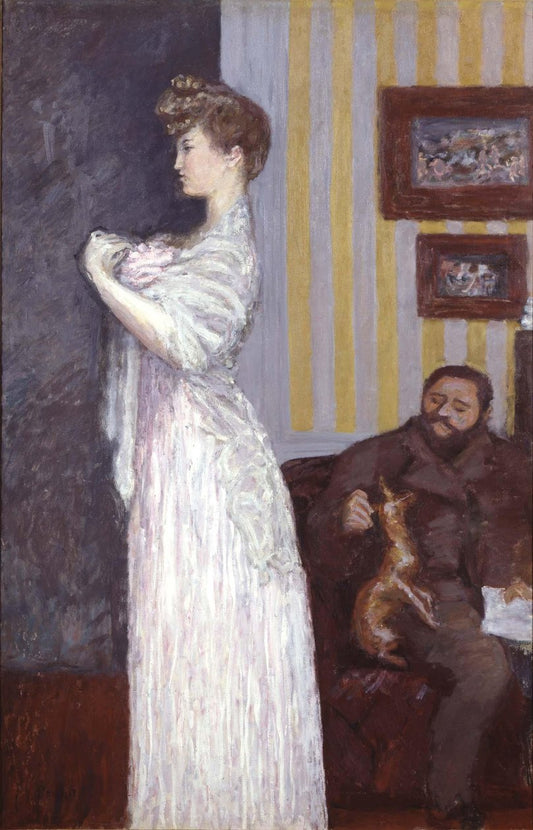 Reproduction du tableau « Misia Godebska et Thadée Natanson - Pierre Bonnard » par Alpha Reproduction en peinture à l’huile
