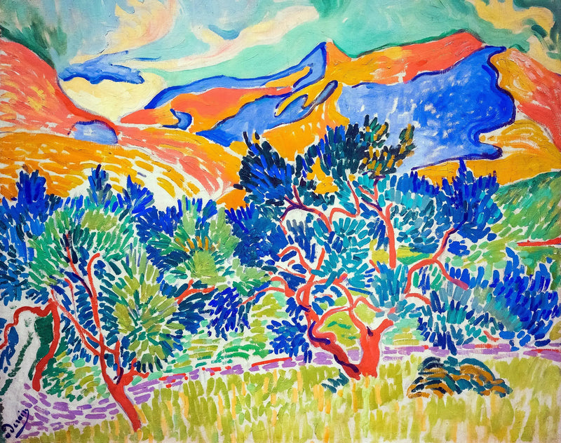 콜리우르의 산들 - 앙드레 드랭

Source:
Montagnes à Collioure - André Derain