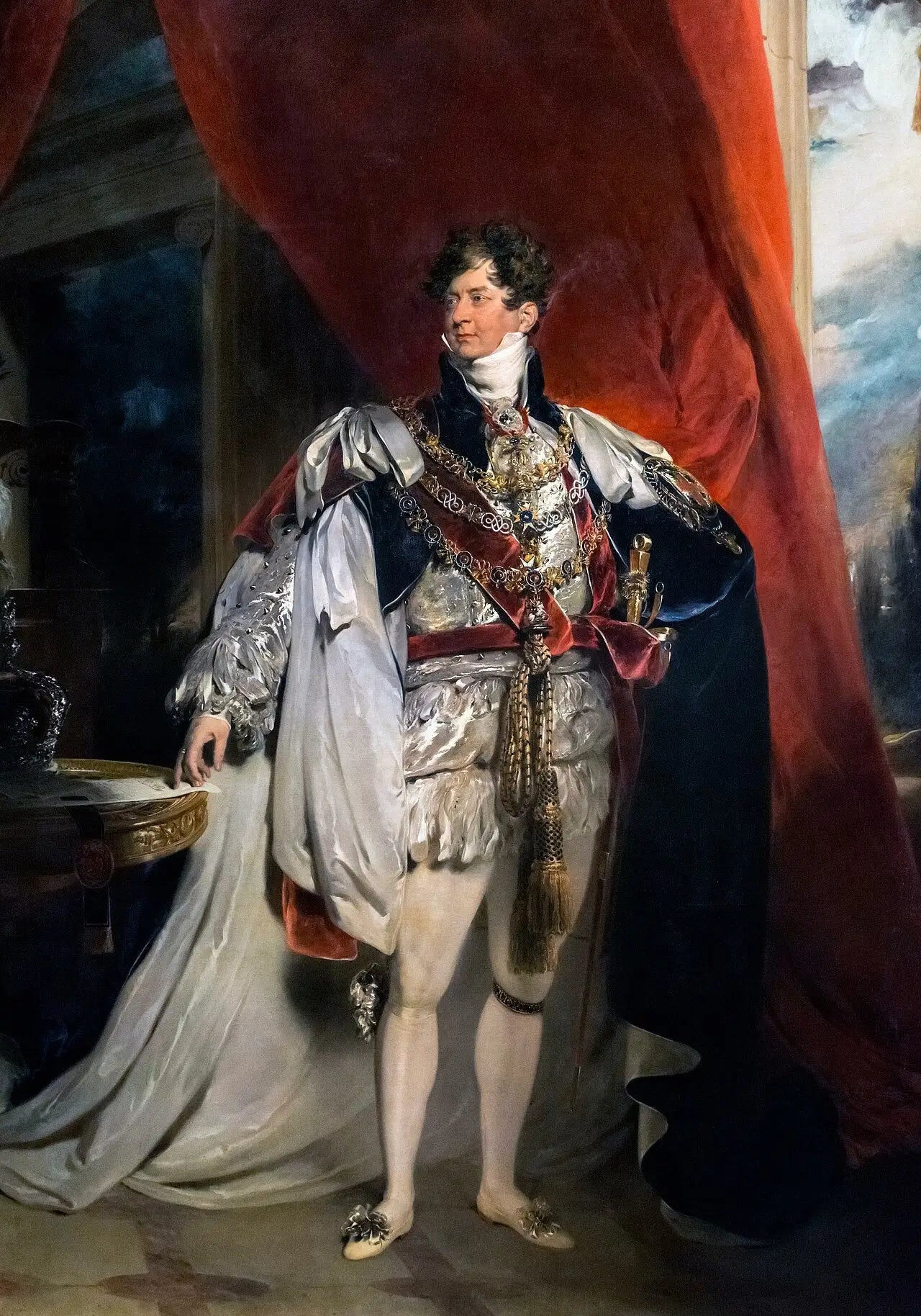 Portrait de George IV d’Angleterre - Thomas Lawrence - Alpha Reproduction
