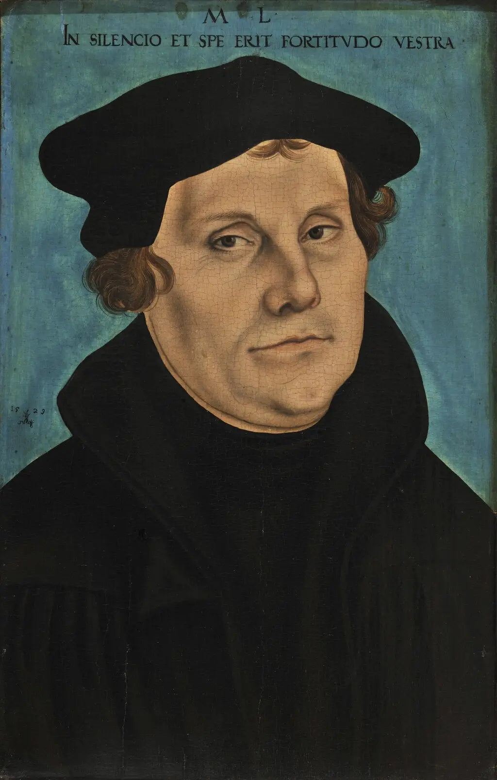 Portrait de Martin Luther - Lucas Cranach the Elder - Alpha Reproduction