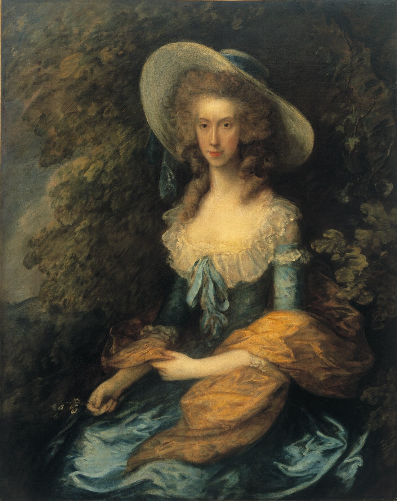 Portrait de Mlle Evans - Thomas Gainsborough