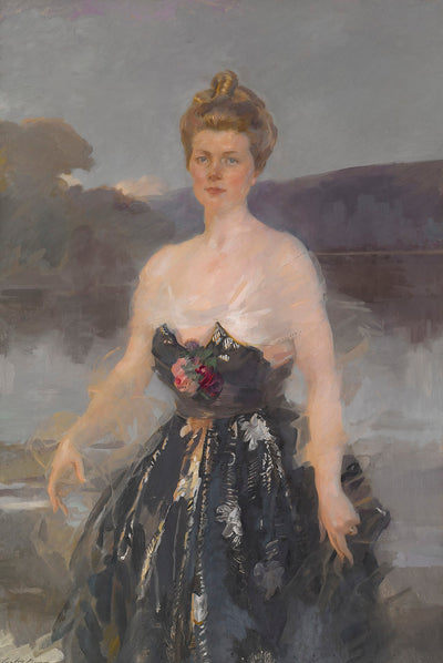 Portrait de Mme Albert J. Beveridge (Catherine Eddy ; Portrait de Lady Primrose) - Cecilia Beaux
