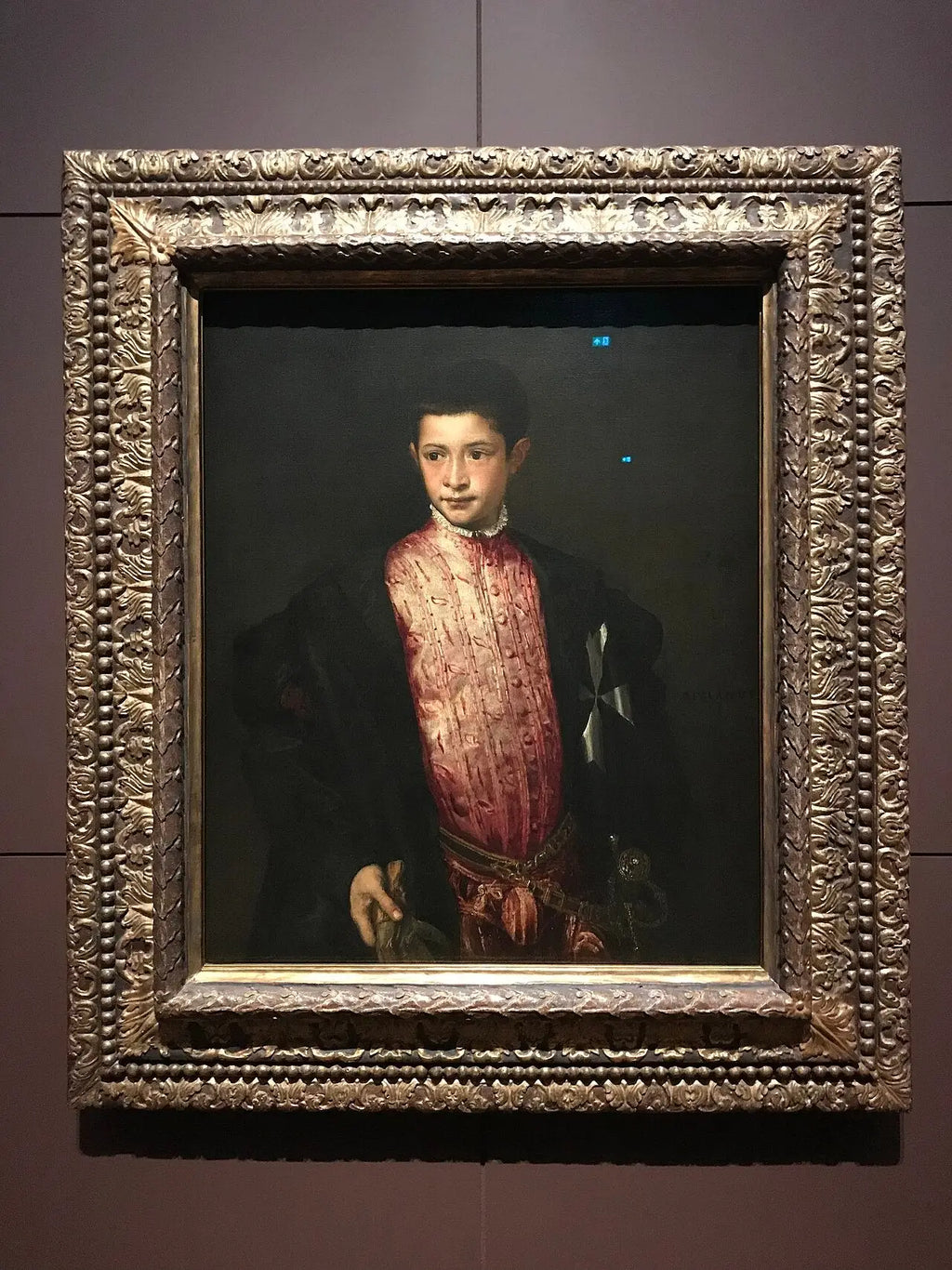 Portrait de Ranuccio Farnèse - Titian - Alpha Reproduction