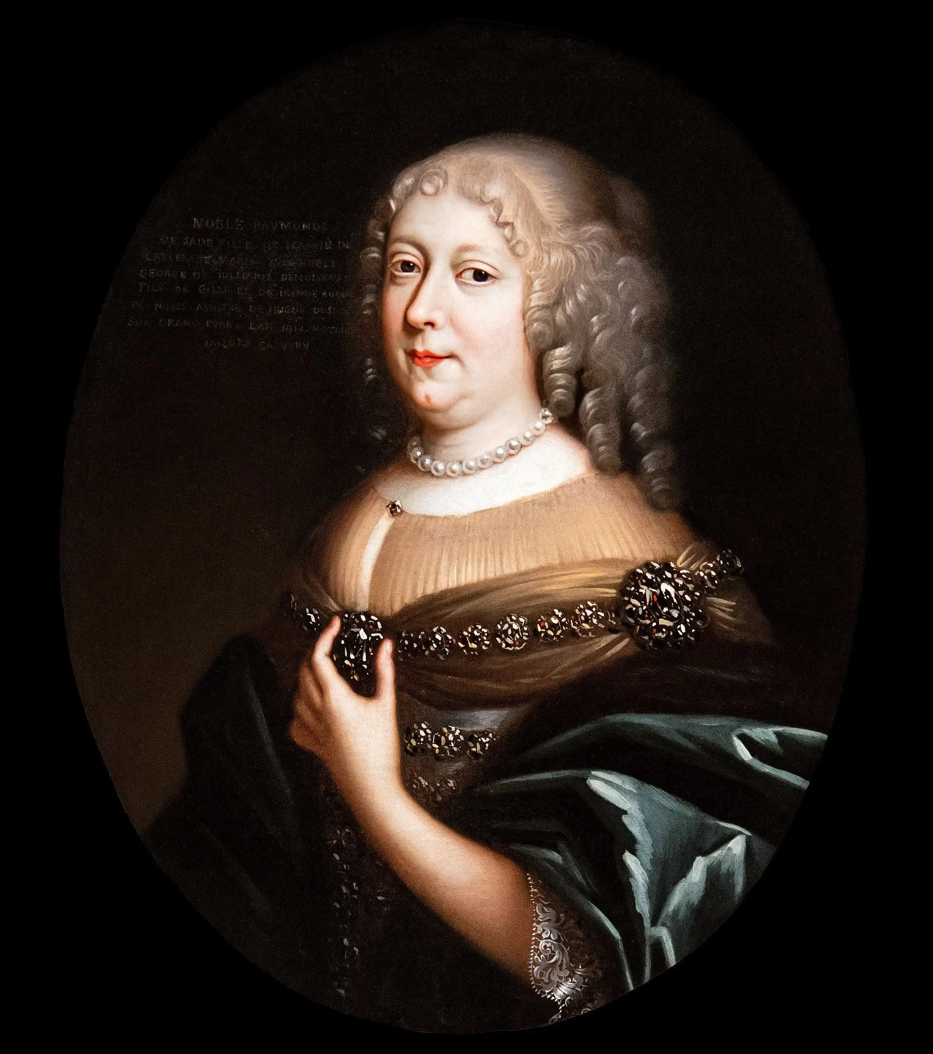 Portrait de Raymonde de Sade - Pierre Mignard - Alpha Reproduction