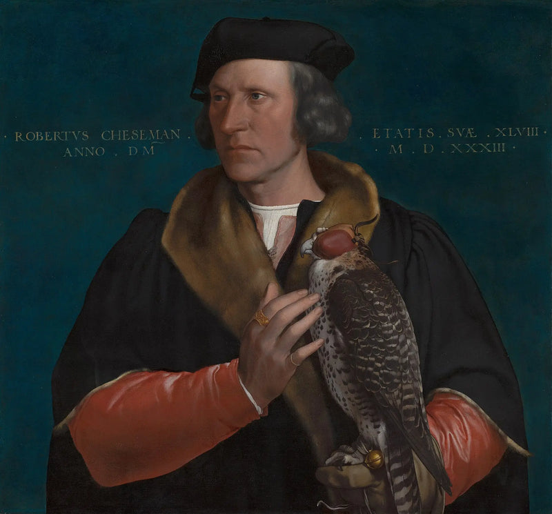 로버트 치즈먼 초상화 - 한스 홀바인 더 영 (Hans Holbein the Younger)
