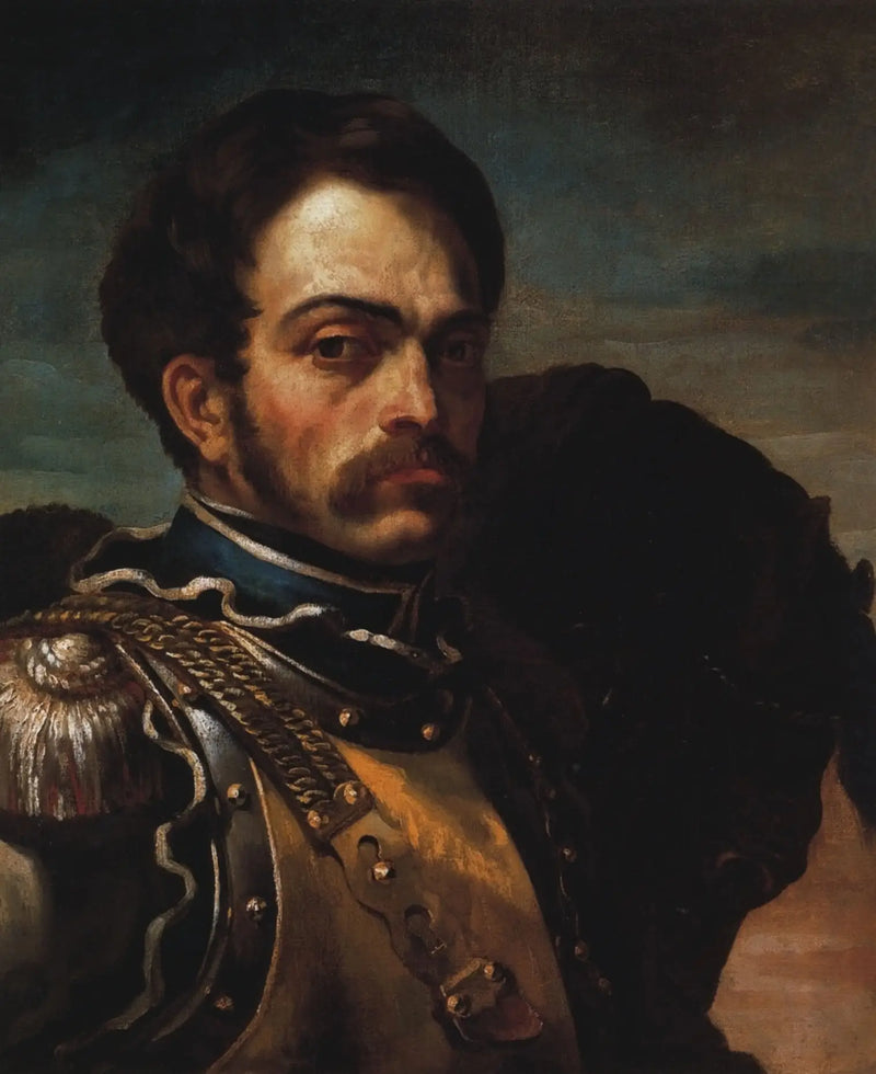 카라비니에르 초상 - 테오도르 제리코