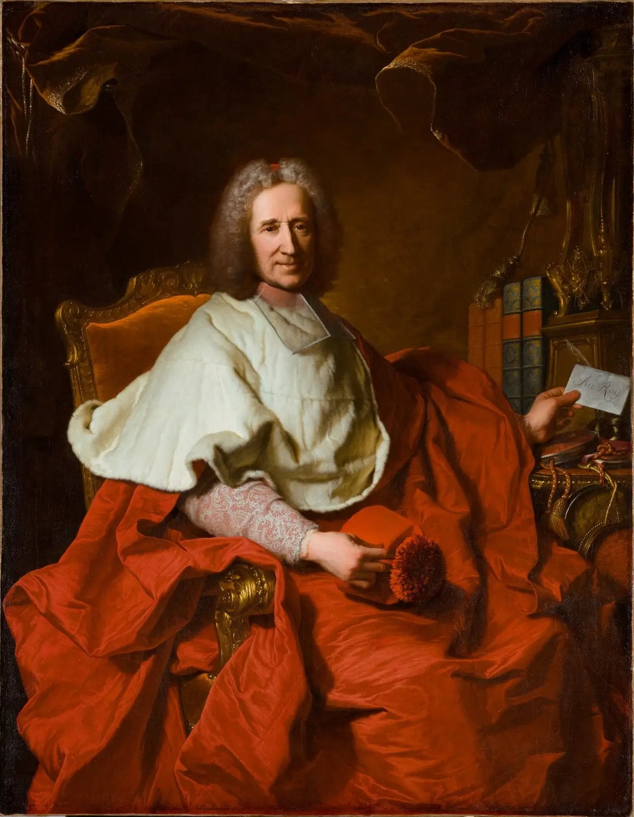 Portrait du cardinal Guillaume Dubois - Hyacinthe Rigaud - Alpha Reproduction
