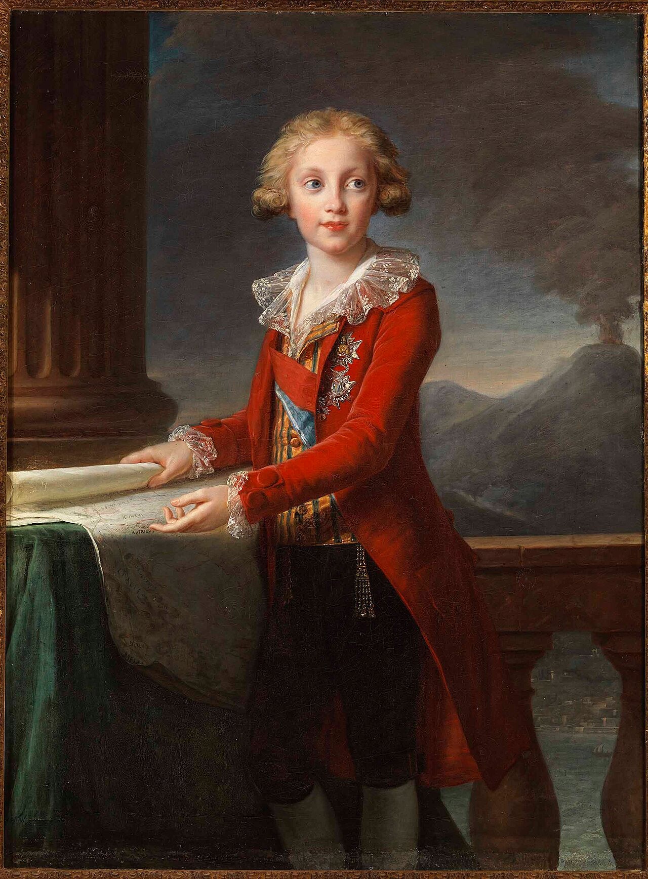 Portrait du jeune Francesco de Bourbon-Sicile - Élisabeth Vigée Le Brun
