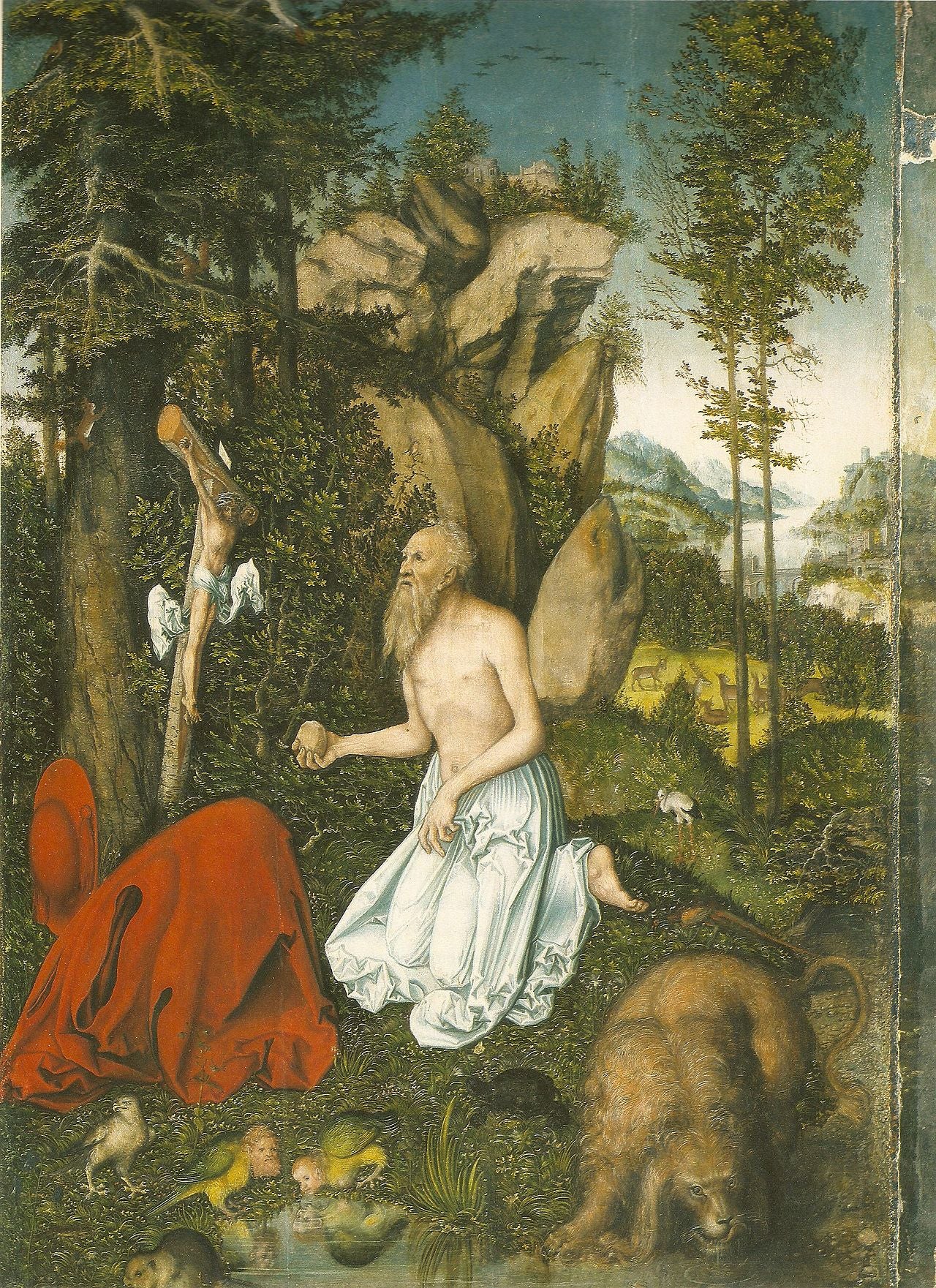 Saint-Jérôme - Lucas Cranach the Elder