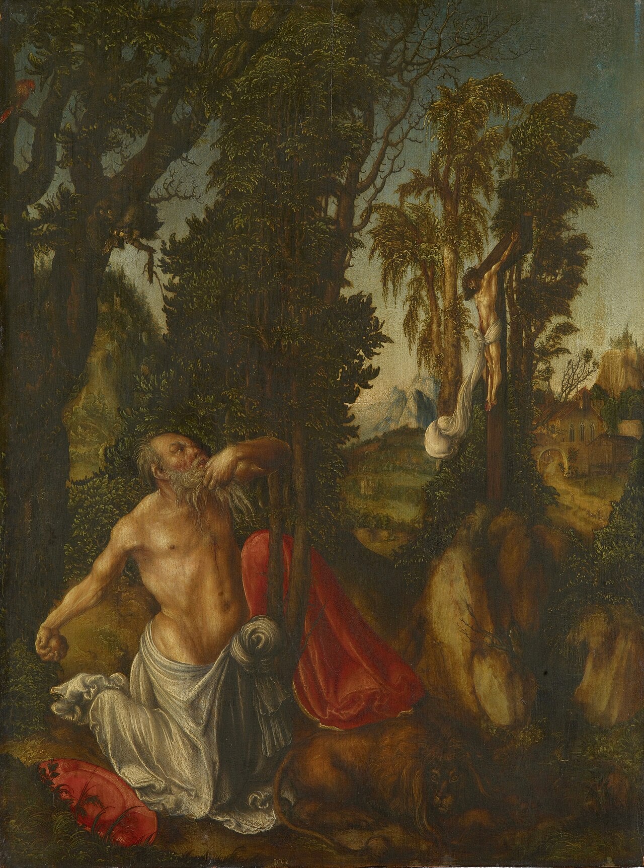Saint Jérôme pénitent - Lucas Cranach the Elder