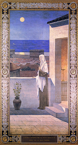 Sainte Geneviève veillant sur Paris - Pierre Puvis de Chavannes