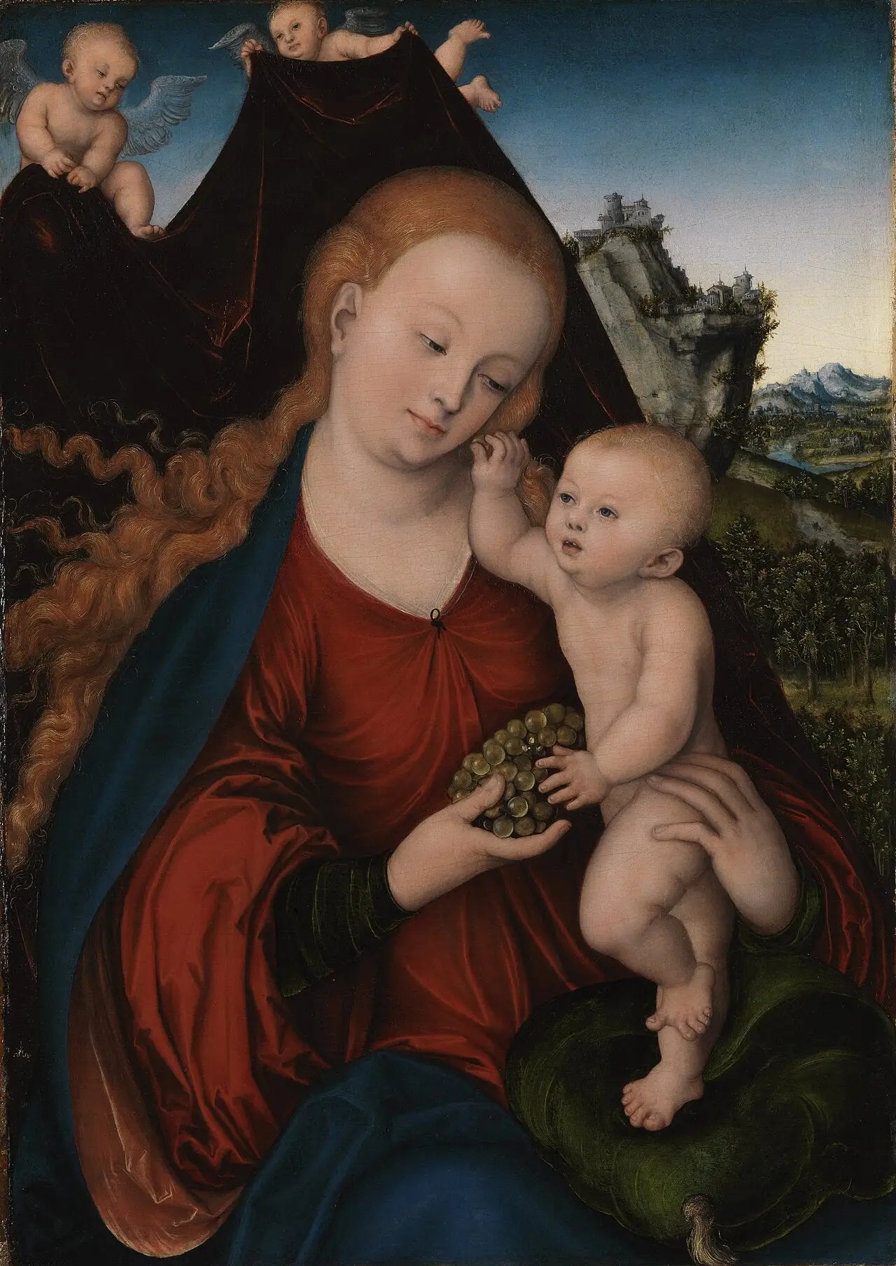 Vierge à l’Enfant - Lucas Cranach the Elder - Alpha Reproduction