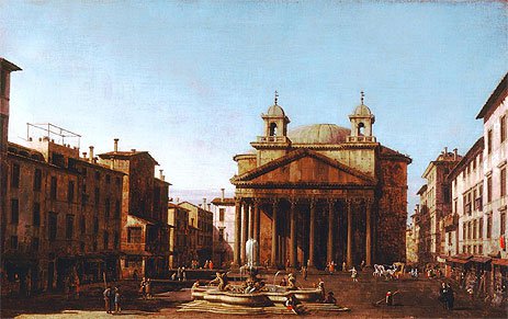 Le Panthéon - Canaletto