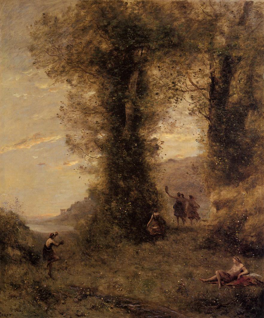 Pastorale — Souvenir d'Italie - Jean-Baptiste Camille Corot