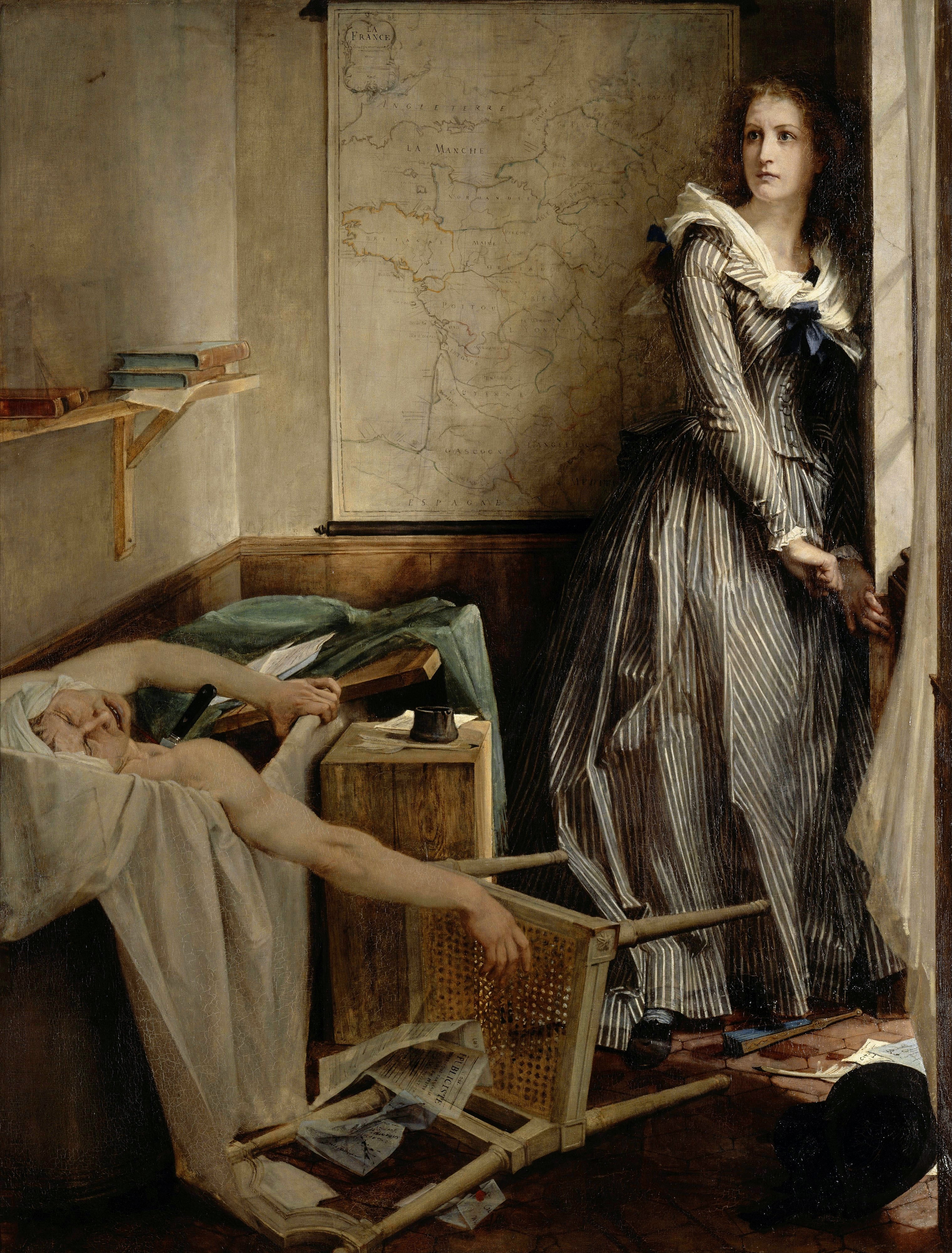 Charlotte Corday - Paul Baudry