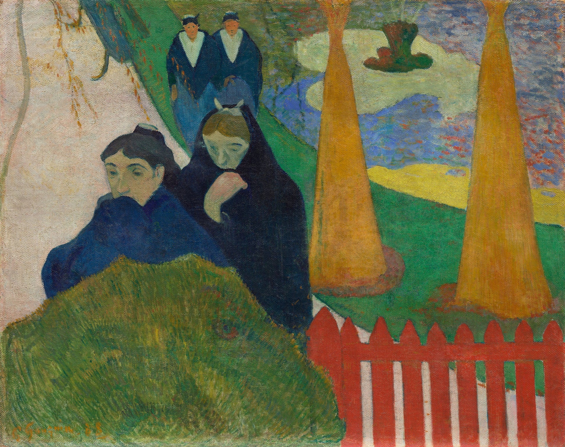 Reproduction du tableau « Arlésiennes (Mistral) - Paul Gauguin » par Alpha Reproduction en peinture à l’huile