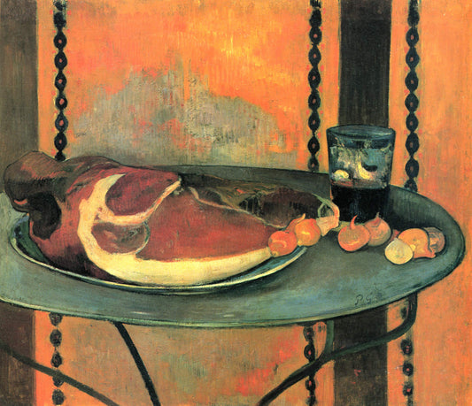Reproduction du tableau « Le Jambon - Paul Gauguin » par Alpha Reproduction en peinture à l’huile