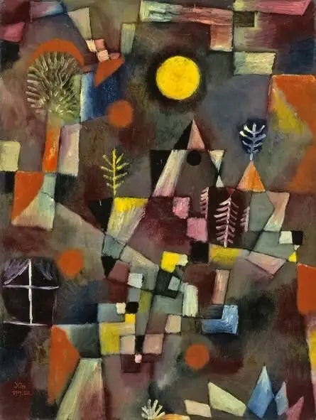 La pleine lune - Paul Klee - Alpha Reproduction