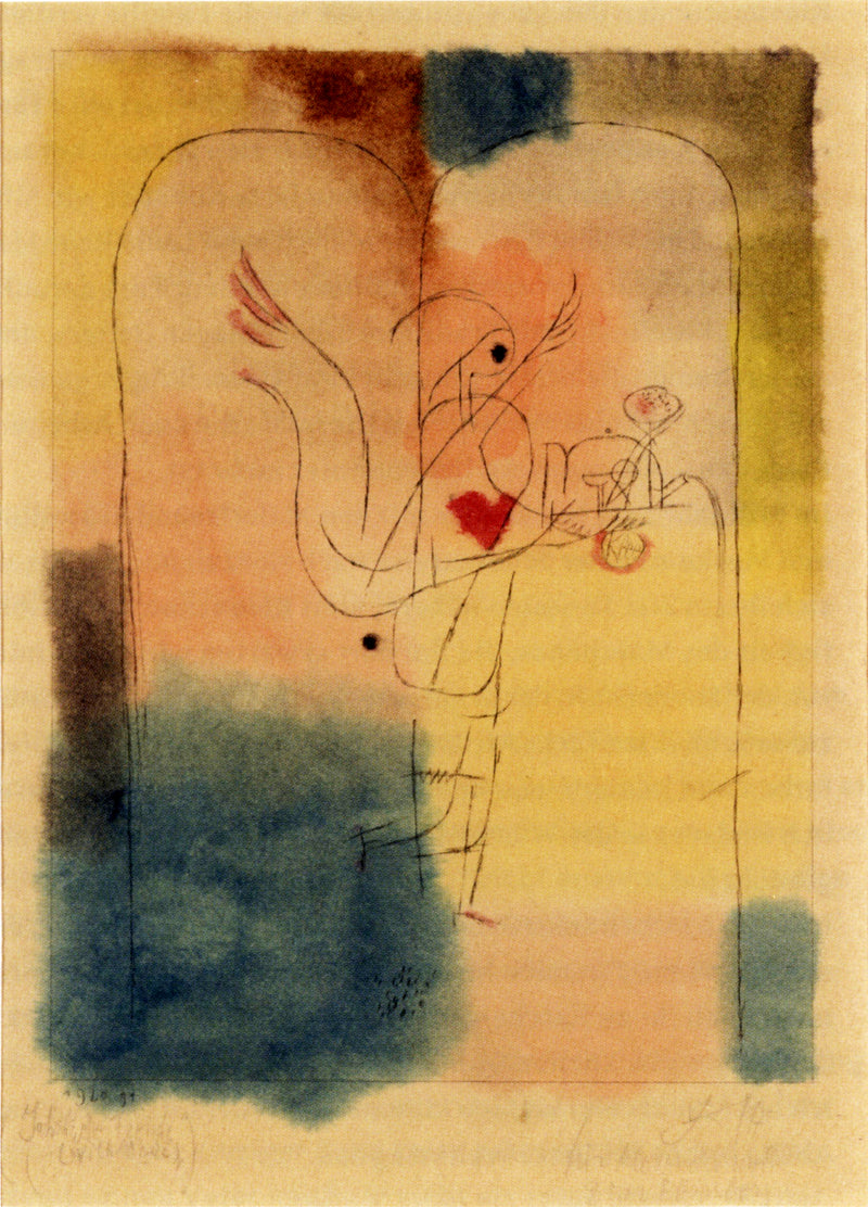 After 1915,29. Angel Serves the Desired - Paul Klee