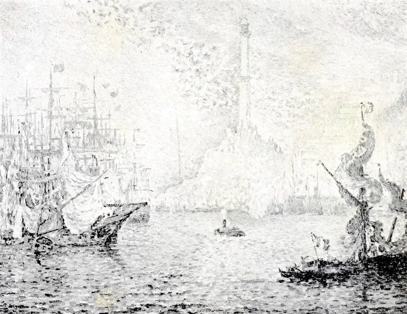 Reproduction du tableau « Q133825020 - Paul Signac » par Alpha Reproduction en peinture à l’huile