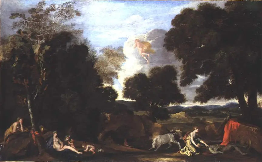 Paysage avec Junon et Argus - Nicolas Poussin - Alpha Reproduction