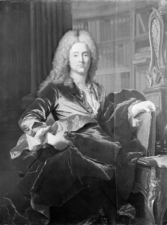 Portrait du juge de la Haute Cour Peder Benzon Mylius - Hyacinthe Rigaud - Alpha Reproduction