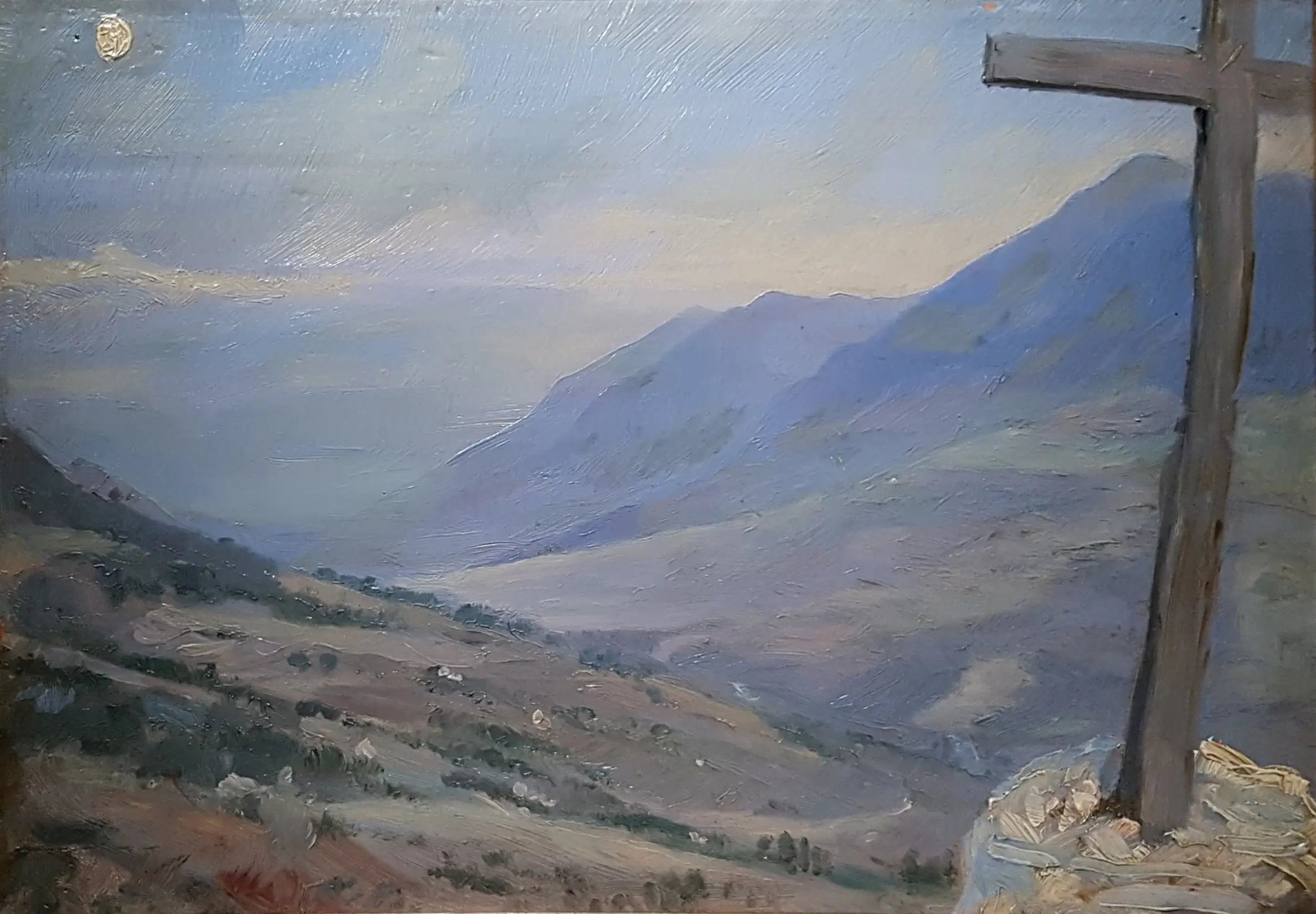 Vue depuis les Abruzzes - Peder Severin Krøyer - Alpha Reproduction