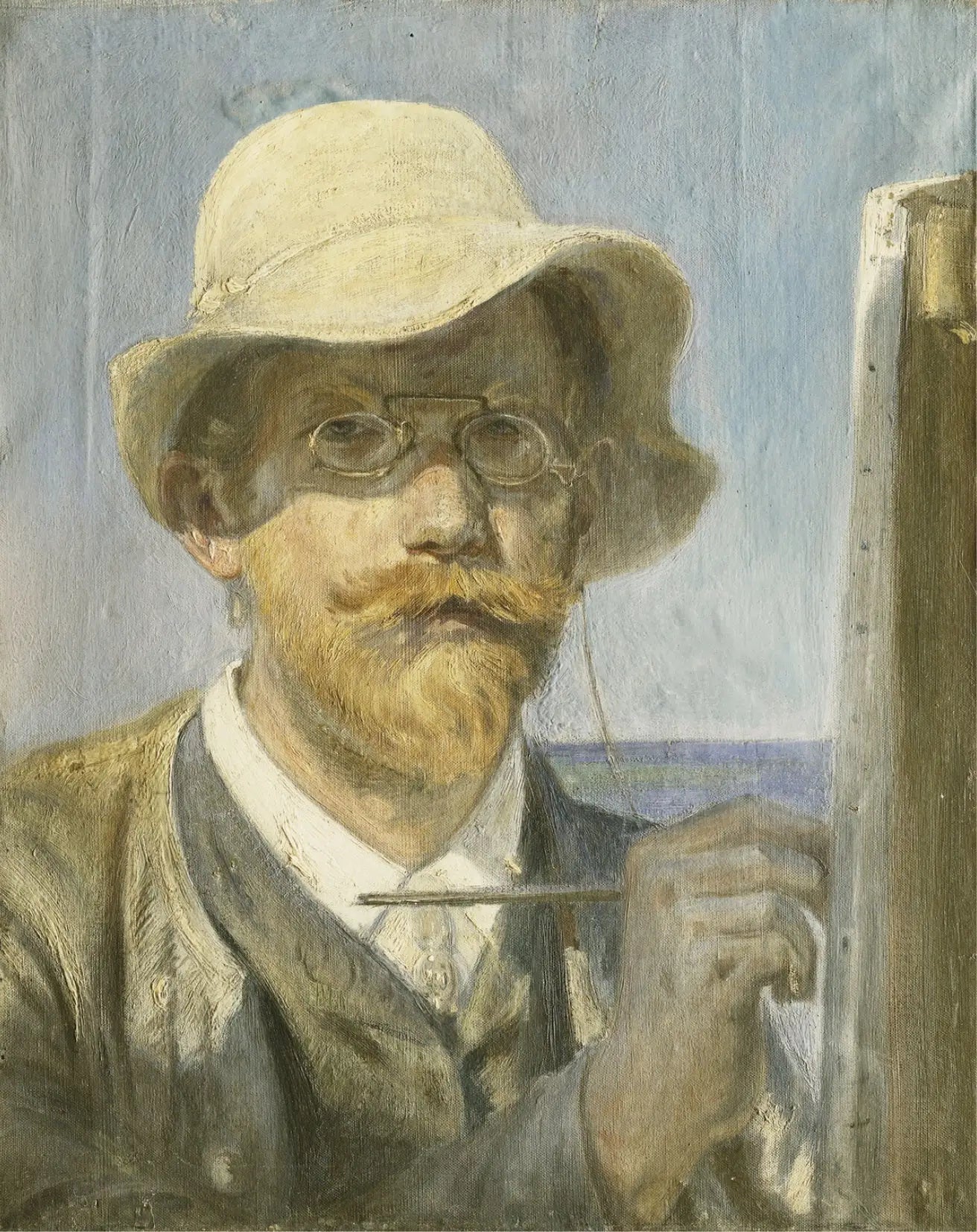 Autoportrait - Peder Severin Krøyer - Alpha Reproduction